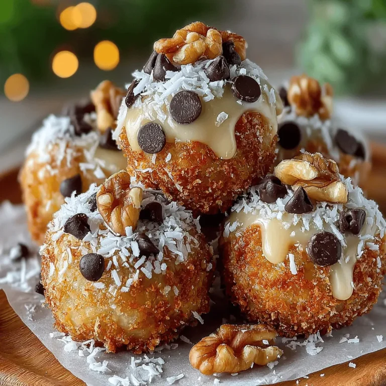 In today's fast-paced world, finding quick, healthy, and delicious snacks can often feel overwhelming. For those who crave something sweet yet nutritious, Delightful No-Bake Cookie Dough Balls emerge as a perfect solution. These bite-sized goodies not only satisfy your sweet tooth but are also packed with wholesome ingredients that are incredibly easy to prepare. Ideal for busy individuals and families alike, these cookie dough balls offer a delightful treat without the fuss of traditional baking.