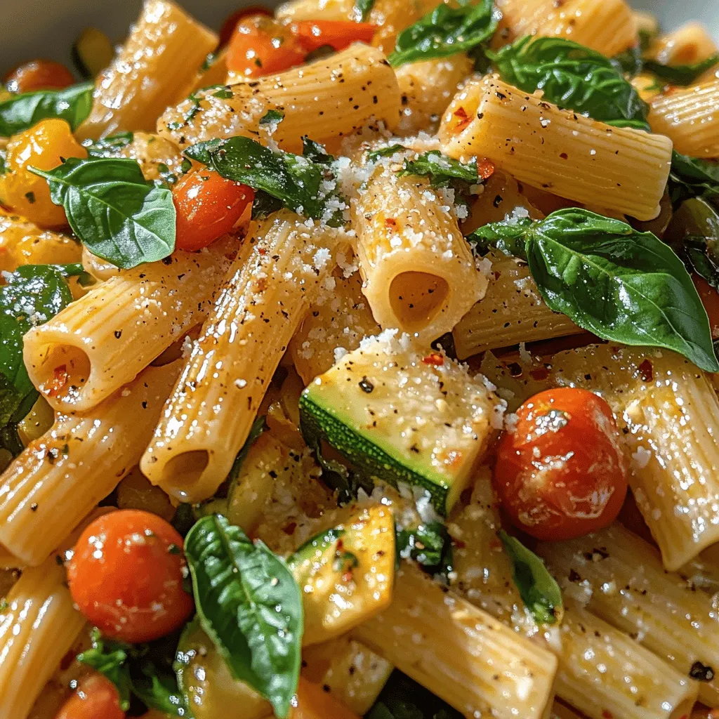 As the sun shines bright and the days grow longer, summer brings a bounty of fresh vegetables that inspire countless culinary creations. One such dish that perfectly captures the essence of the season is Summer Garden Pasta with Olive Oil. This vibrant recipe is not just a meal; it’s a celebration of the garden’s harvest, transforming simple ingredients into a delightful plate that embodies the flavors of summer.