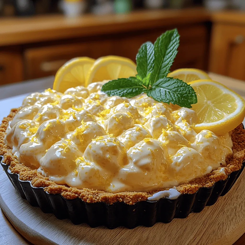 When the temperatures rise and the sun shines brightly, the last thing anyone wants to do is turn on the oven. This is where no-bake desserts come into play, offering the perfect solution for satisfying your sweet tooth without the heat. Among the array of no-bake options, the Zesty No-Bake Lemon Ice Cream Pie stands out as a refreshing treat that embodies the essence of summer in every bite. This delightful dessert not only promises a burst of citrus flavor but also captivates with its creamy texture and easy preparation.