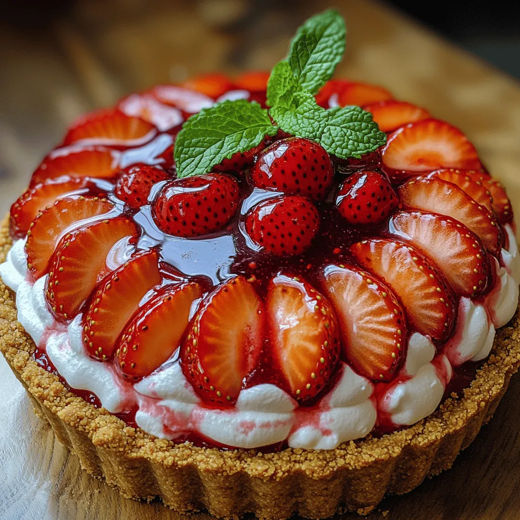 As the sun begins to shine and the days grow longer, there's nothing quite like a refreshing dessert to complement your summer gatherings. Enter the Sunny Strawberry Bliss Pie—a delightful treat that embodies the essence of summer with its vibrant flavors and stunning presentation. This pie is more than just a dessert; it’s a celebration of seasonal freshness and a staple for barbecues, picnics, and family gatherings. With its sweet, creamy filling and a buttery graham cracker crust, this pie is sure to become a favorite among friends and family alike.