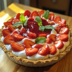 As the sun begins to shine and the days grow longer, there's nothing quite like a refreshing dessert to complement your summer gatherings. Enter the Sunny Strawberry Bliss Pie—a delightful treat that embodies the essence of summer with its vibrant flavors and stunning presentation. This pie is more than just a dessert; it’s a celebration of seasonal freshness and a staple for barbecues, picnics, and family gatherings. With its sweet, creamy filling and a buttery graham cracker crust, this pie is sure to become a favorite among friends and family alike.