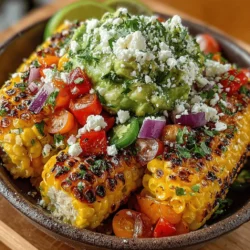 Sunny Grilled Corn Salad with Zesty Lime Dressing