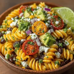 As the temperatures rise and outdoor gatherings become more frequent, pasta salads emerge as a popular choice for their refreshing nature and satisfying qualities. These versatile dishes are not only easy to prepare but also allow for endless customization, making them perfect for potlucks, barbecues, or simply a light meal on a warm day. Among the myriad of pasta salad options, the Chilled Southwest Fiesta Pasta Salad stands out with its vibrant colors, bold flavors, and nourishing ingredients.