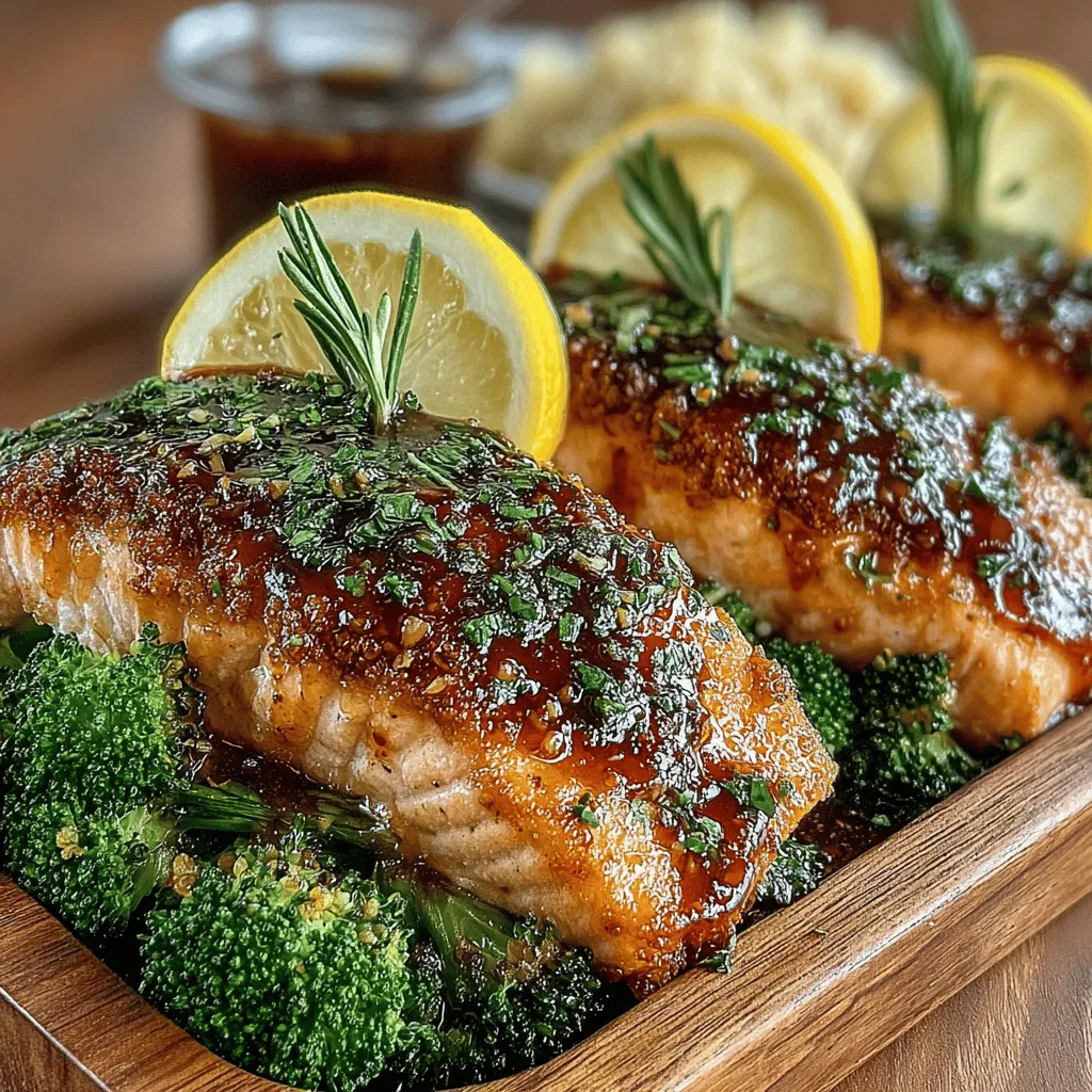 The honey garlic sauce is the heart of this dish, infusing the salmon and broccoli with a sweet, savory flavor that is simply irresistible. To create the perfect sauce, start by gathering the following ingredients: honey, minced garlic, soy sauce (or tamari for a gluten-free option), and a splash of rice vinegar for acidity.