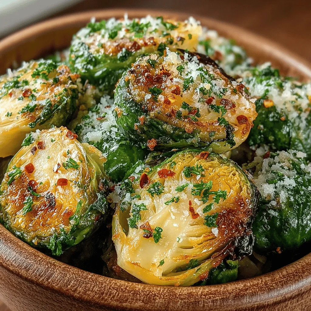 To create these Savory Parmesan Garlic Butter Brussels Sprouts, you’ll need a selection of fresh, wholesome ingredients. Here’s a closer look at what you’ll need: