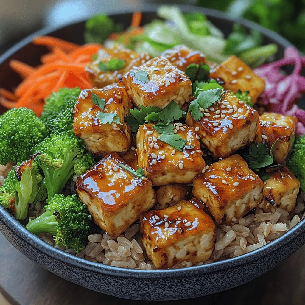 In the realm of plant-based cuisine, the Crunchy Sesame Tofu Bowl stands out as a delightful and nourishing meal option. This vibrant dish is not only packed with flavor but also brimming with essential nutrients, making it a perfect choice for anyone looking to incorporate more vegetarian meals into their diet. The combination of crispy tofu, colorful vegetables, and a savory-sweet sauce creates a satisfying bowl that pleases both the palate and the eye.