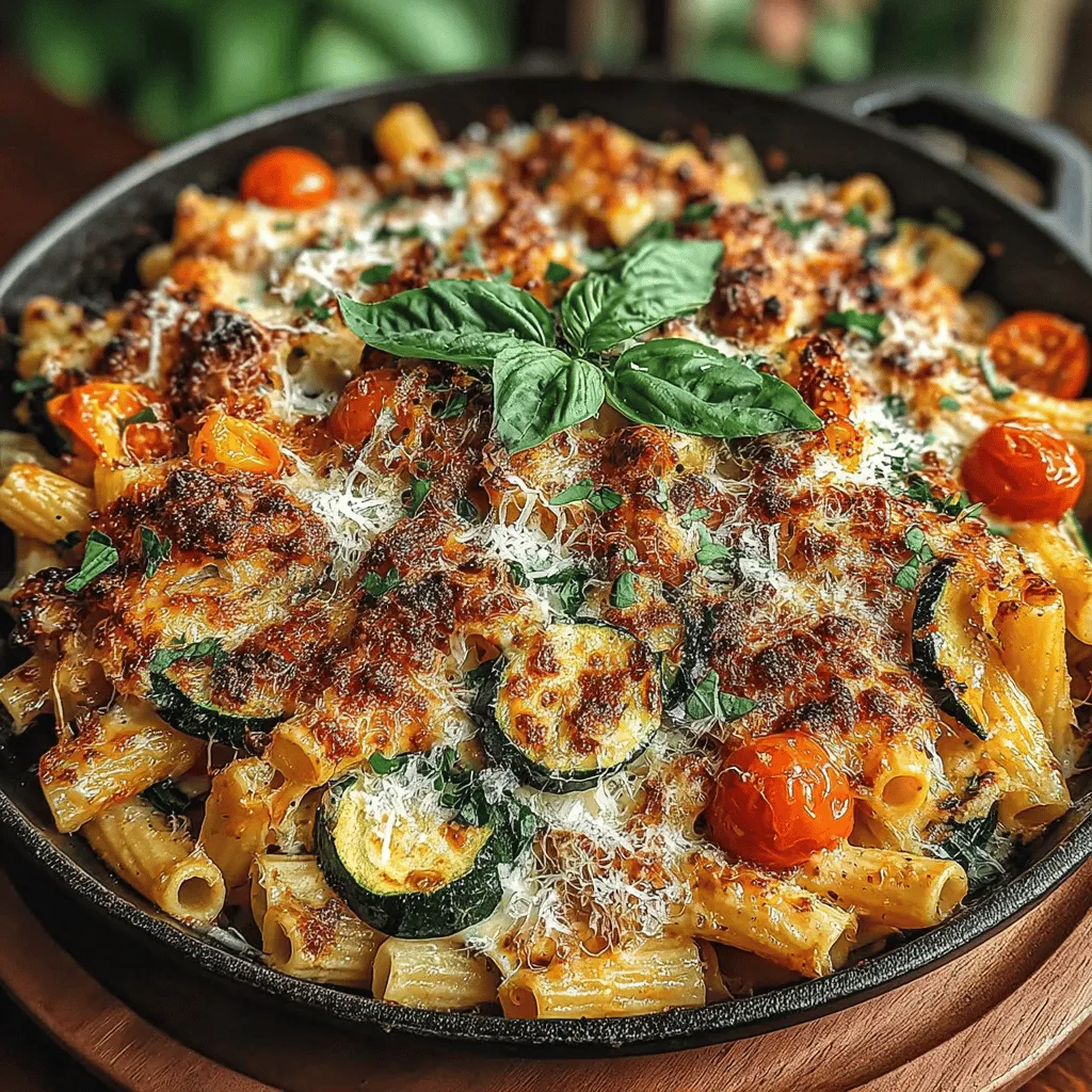Embracing the flavors of summer, the Corn & Zucchini Pasta Bake stands as a vibrant testament to the beauty of seasonal cooking. This dish speaks to the heart of farm-fresh dining, showcasing a delightful combination of ingredients that come together to create a wholesome and satisfying meal. The colorful medley of corn and zucchini adds not only visual appeal but also a wealth of nutritional benefits, making this bake a perfect choice for families looking to enjoy healthy, delicious meals.
