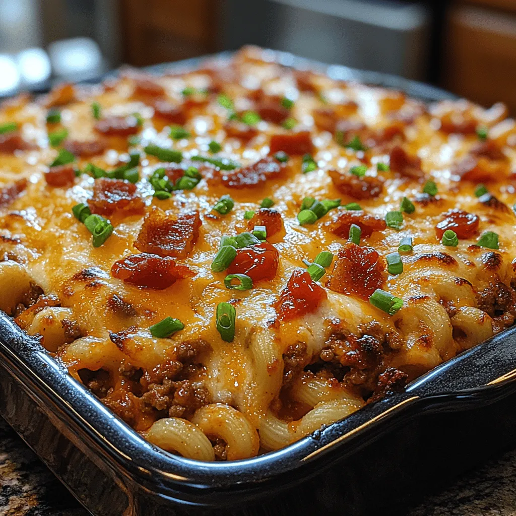 There's something undeniably comforting about a warm casserole fresh from the oven, especially when it’s packed with all your favorite flavors. The aroma wafting through the kitchen as it bakes is enough to make anyone's mouth water. I still remember the first time I made a casserole for my family. It was a chilly afternoon, and I was craving something hearty and delicious. After rummaging through my pantry and fridge, I gathered ingredients that would ultimately lead me to create the Bacon Deluxe Cheeseburger Casserole—a dish that has since become a staple in our household.