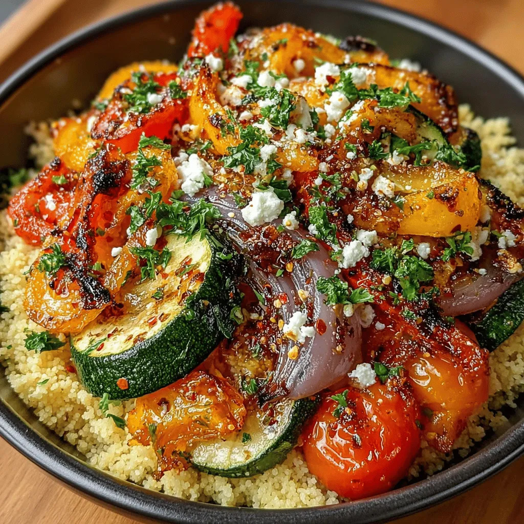 In today's fast-paced world, the quest for nutritious, wholesome meals has never been more essential. Enter the Colorful Roasted Veggie Couscous Bowl with Feta—a dish that not only captures the eye with its vibrant hues but also nourishes the body with seasonal vegetables and wholesome grains. As plant-based diets gain traction, this meal serves as a perfect example of how to incorporate fresh produce into a balanced lifestyle while enjoying a variety of flavors and textures. This recipe is not just a feast for the eyes; it's a celebration of nature’s bounty and a step toward healthier eating habits.