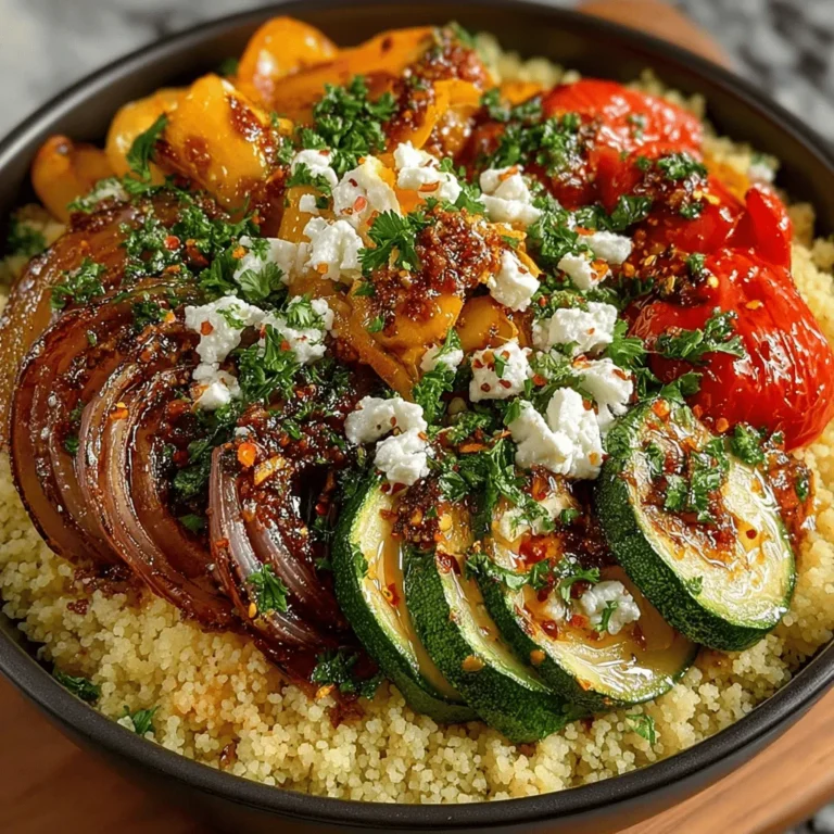 In today's fast-paced world, the quest for nutritious, wholesome meals has never been more essential. Enter the Colorful Roasted Veggie Couscous Bowl with Feta—a dish that not only captures the eye with its vibrant hues but also nourishes the body with seasonal vegetables and wholesome grains. As plant-based diets gain traction, this meal serves as a perfect example of how to incorporate fresh produce into a balanced lifestyle while enjoying a variety of flavors and textures. This recipe is not just a feast for the eyes; it's a celebration of nature’s bounty and a step toward healthier eating habits.