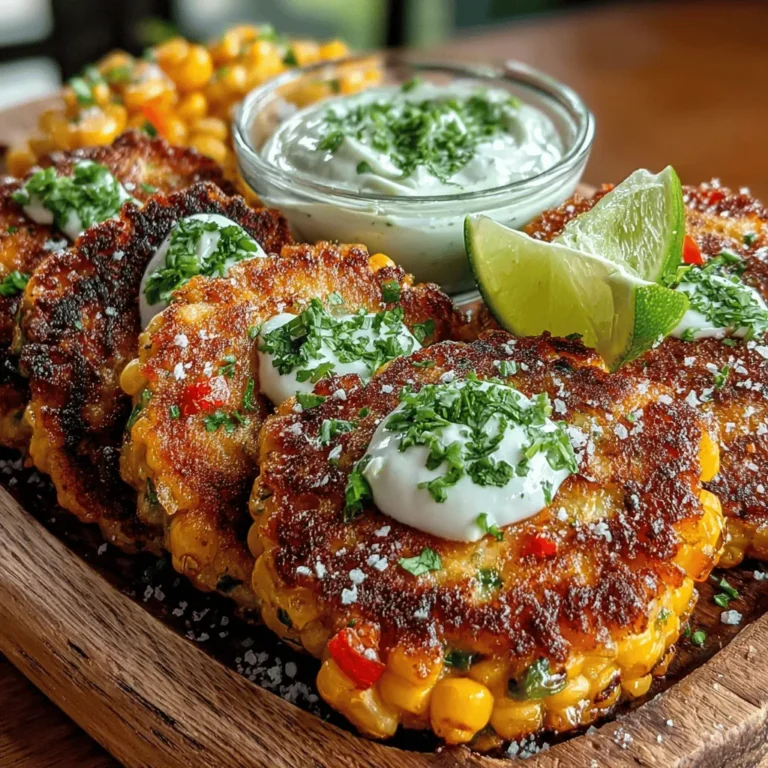 As summer rolls in, food enthusiasts eagerly anticipate the return of vibrant seasonal produce, and few ingredients shine as brightly as sweet, juicy corn. Grilled corn fritters, a delightful fusion of fresh corn and savory goodness, make for an irresistible dish that embodies the essence of summer. These fritters are not only easy to prepare but also offer a delightful crunch paired with a creamy, zesty lime crema that elevates their flavor profile. Whether served as a snack at backyard barbecues or as a delectable appetizer at dinner parties, grilled corn fritters are sure to impress your guests and family alike.