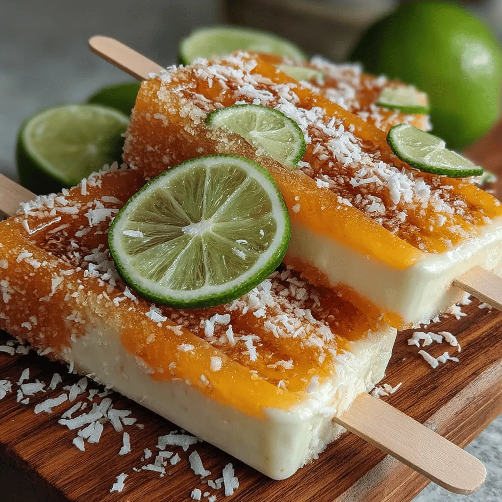 As summer rolls in and the temperatures rise, the craving for a refreshing treat becomes almost irresistible. Nothing beats the sweltering heat quite like a cool, creamy popsicle. Enter the Tropical Bliss Frozen Pineapple Whip Pops—a delightful dessert that perfectly captures the essence of summer with its harmonious blend of sweet pineapple and rich coconut. This recipe is not just a feast for the palate; it also offers a guilt-free indulgence made with wholesome ingredients, making it a perfect treat for health-conscious eaters and families alike. Whether you're hosting a backyard barbecue, enjoying a day by the pool, or simply seeking a sweet escape from the summer sun, these popsicles promise to transport your taste buds to a tropical paradise.
