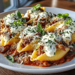 Savor the rich flavors of Italy with the delightful recipe for Sausage Stuffed Shells. This classic dish features tender pasta shells generously filled with a hearty mixture of Italian sausage and creamy cheeses, all enveloped in a vibrant marinara sauce and baked to perfection. Whether you’re hosting a family dinner, preparing for a casual gathering, or simply craving a comforting weeknight meal, these stuffed shells promise to please both casual eaters and discerning foodies alike.