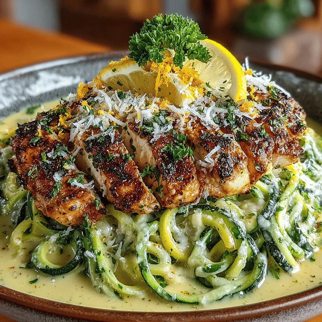 In recent years, the culinary world has seen a surge in the popularity of zucchini noodles, often referred to as "zoodles." This innovative and health-conscious alternative to traditional pasta has become a staple for those seeking to reduce their carbohydrate intake without sacrificing flavor. Zucchini noodles serve as a fantastic base for countless dishes, but one of the most beloved preparations is Zucchini Noodle Alfredo with Grilled Chicken. This creamy, indulgent dish combines the lightness of spiralized zucchini with the richness of a classic Alfredo sauce, all while incorporating grilled chicken to provide a satisfying source of protein.