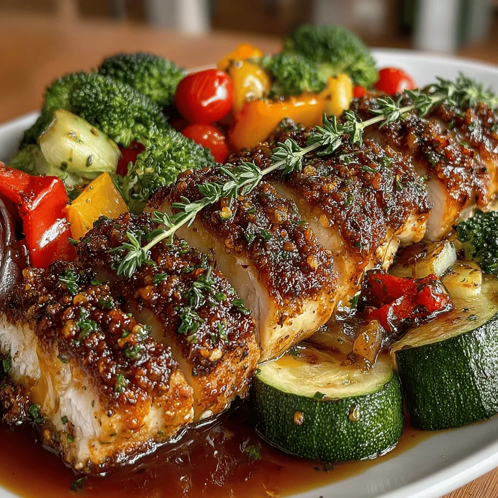 To start, preheat your oven to 400°F (200°C). This ensures that your chicken and veggies will roast evenly and develop that perfect caramelized exterior. Proper preheating is essential for achieving that delightful golden-brown finish on both the chicken and vegetables.