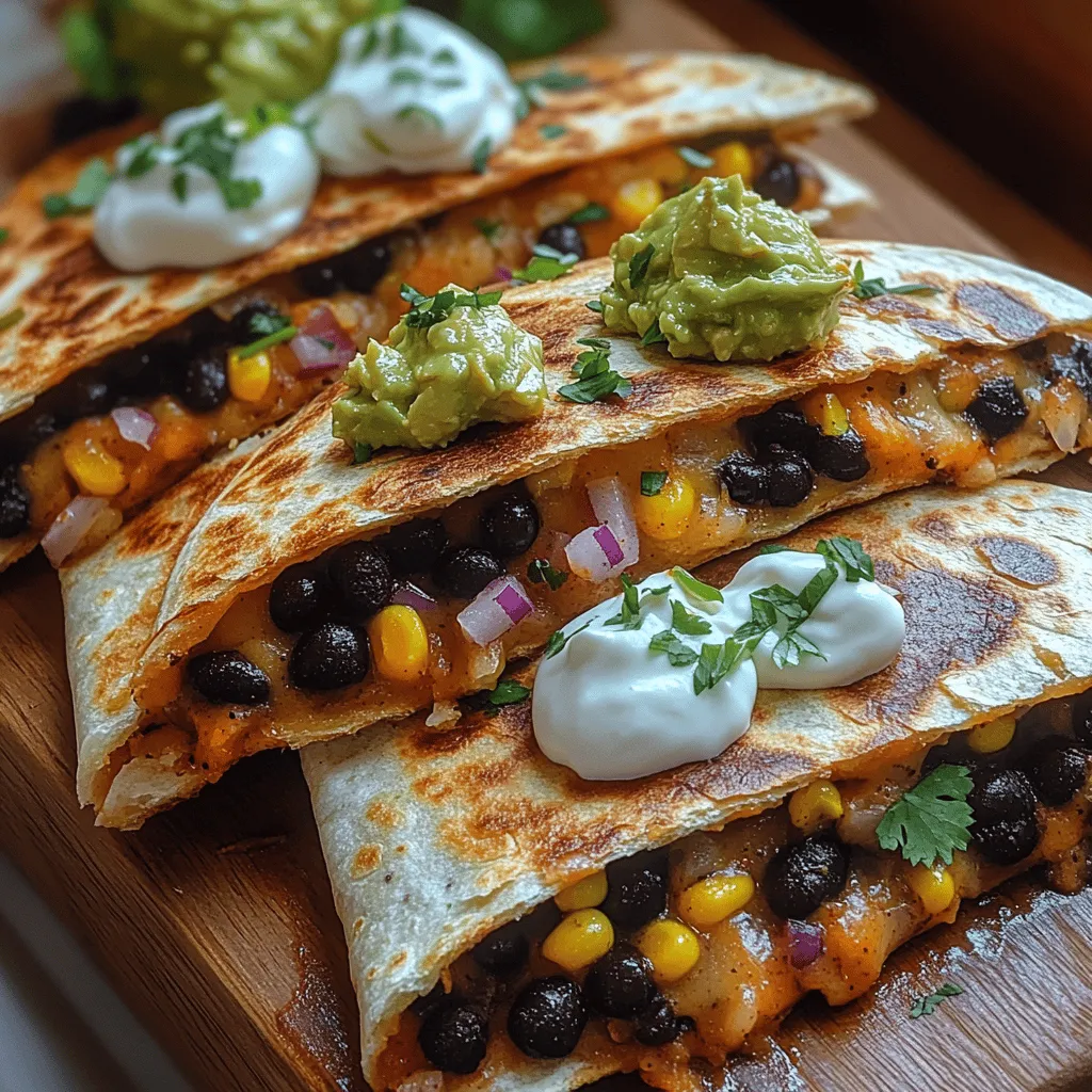 To create the perfect Crispy Black Bean Quesadillas, it’s essential to gather the right ingredients. Each component plays a crucial role in building the flavors and textures that make this dish so enjoyable. Here’s a breakdown of the key ingredients you’ll need:
