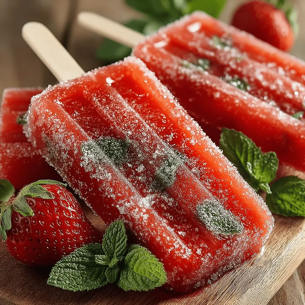 To create the perfect strawberry basil lemonade popsicles, it’s essential to start with high-quality ingredients. Let’s take a closer look at the primary components that make this recipe shine.