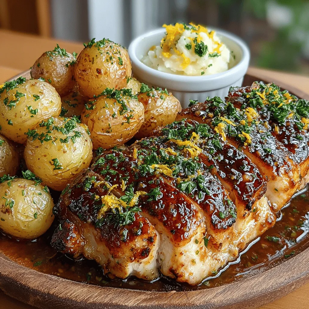 When it comes to creating a meal that strikes the perfect balance between flavor and satisfaction, Sweet & Tangy Honey Mustard Chicken with Crispy Roasted Potatoes stands out as a quintessential choice. This dish captures a delightful fusion of sweet and tangy notes, making it a favorite for both casual weeknight dinners and special gatherings. The succulent chicken, glazed in a honey mustard marinade, pairs beautifully with crispy roasted potatoes, creating a wholesome and hearty meal that appeals to all ages.