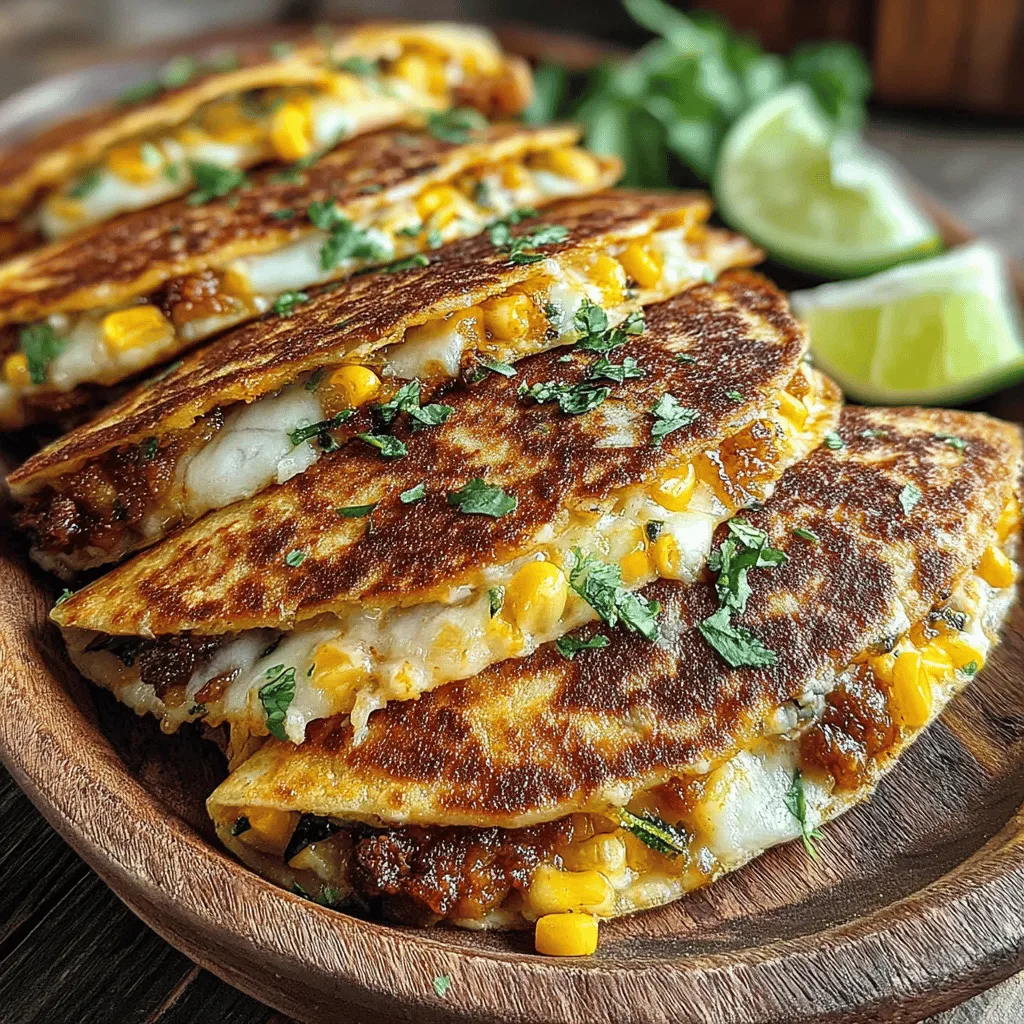 Sweet Corn & Zucchini Quesadillas are a delightful fusion of textures and flavors, combining the natural sweetness of corn with the mild, fresh taste of zucchini. This dish is not only a feast for the senses but also a wholesome option for those looking to incorporate more vegetables into their meals. Whether you’re entertaining guests or preparing a quick dinner after a busy day, these quesadillas offer a satisfying solution that is both nutritious and delicious.